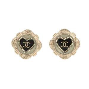 Chanel Cc Logo Earrings Metal #256737C98B